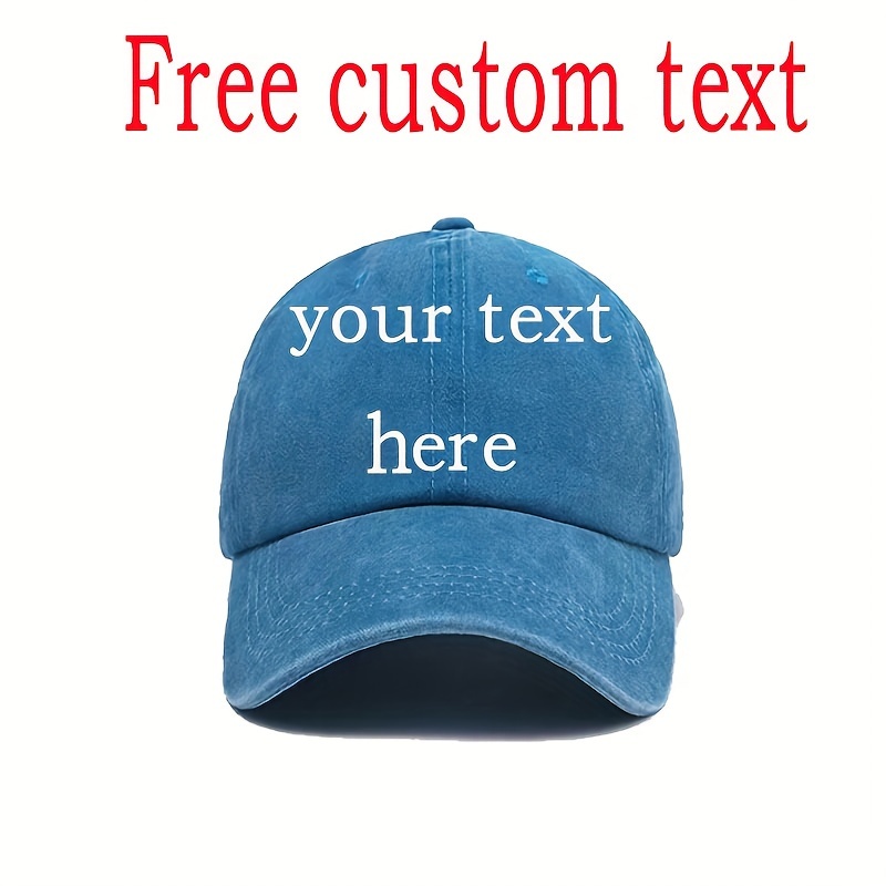 

Customizable And Cap - Free Personalization