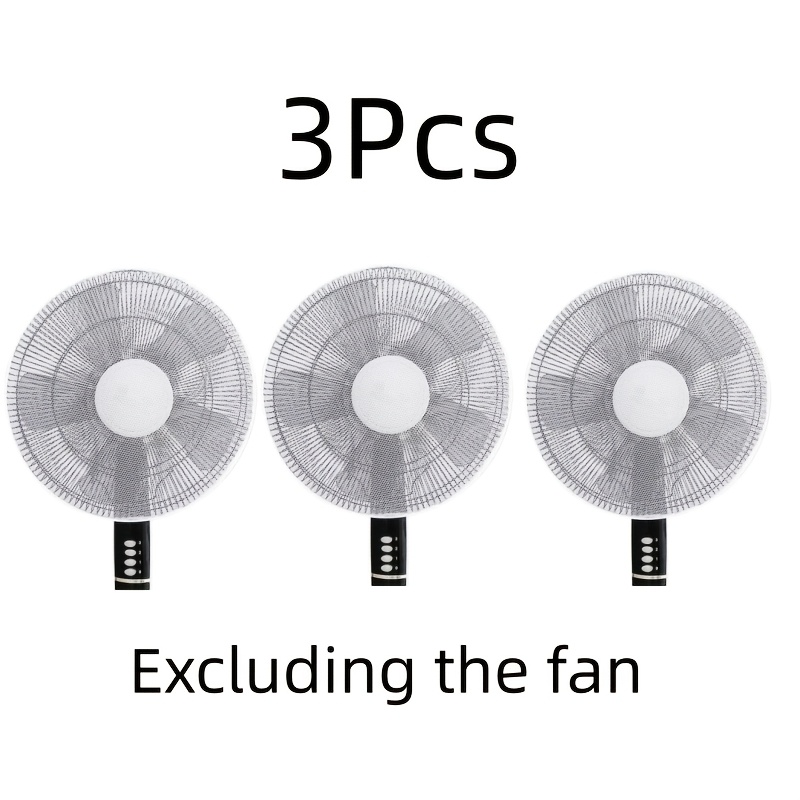 item picture 3pcs washable fan guards suitable for home and office environments black and   options     dust particles to   air quality and  