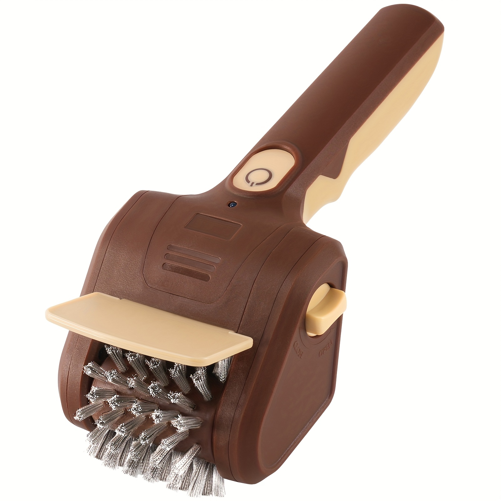 TEMU Bbq Grill Brush For Outdoor Grills, Cordless Electric Grill Cleaner With 700 Rpm Stainless Steel Brush, Rechargeable Grill Cleaning Brush,