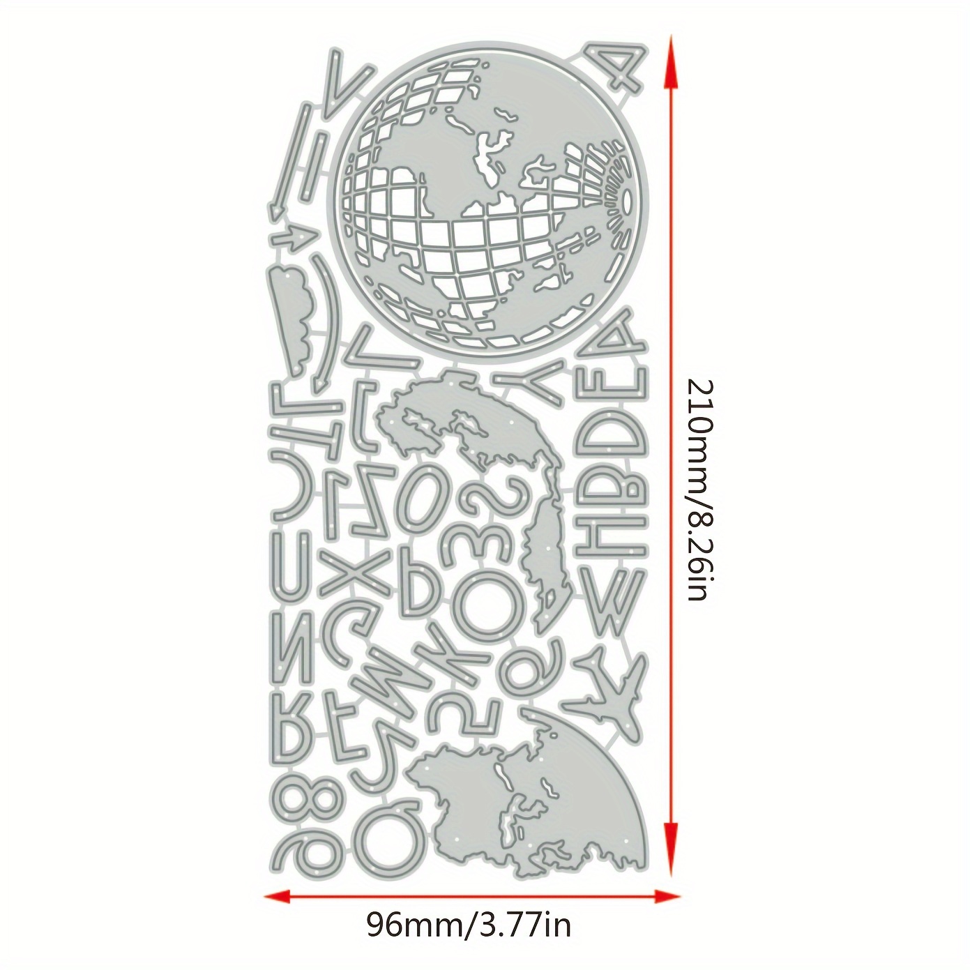 1pc Metal Cutting Dies Diy Paper Craft Knife Mould Blade Punch Stencils Dies