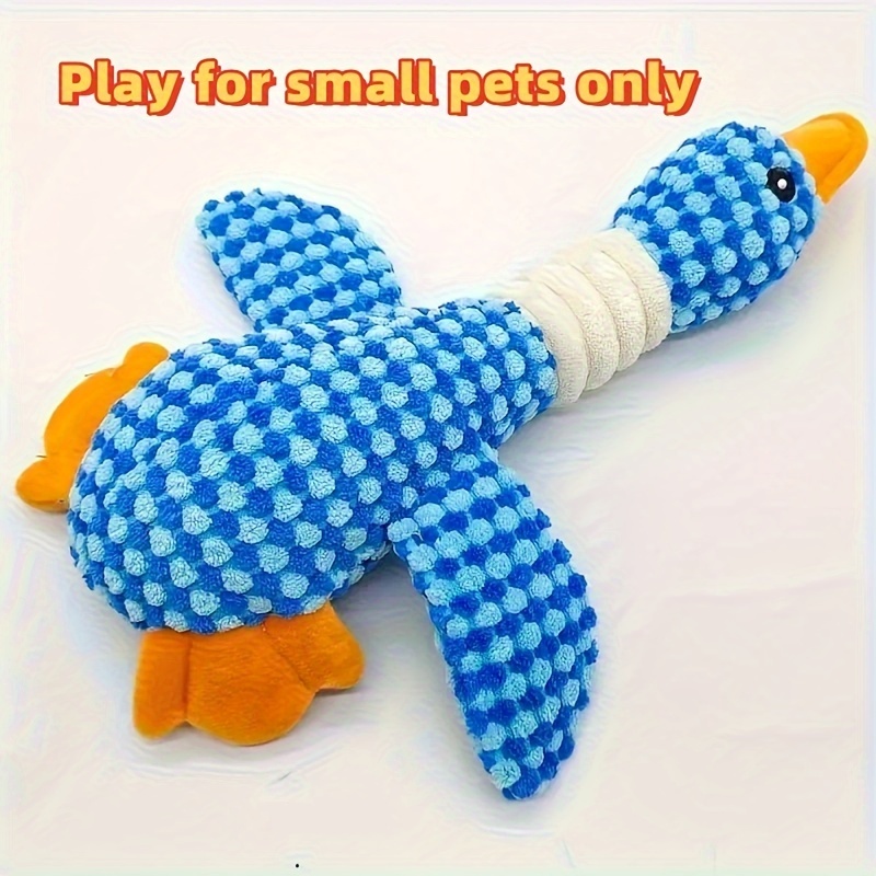 

Durable Plush Goose Dog Toy With Squeaker - Bite-resistant Chew And Teething Toy For Medium Breeds Dog Toys For Aggressive Chewers Aggressive Chewer Dog Toys