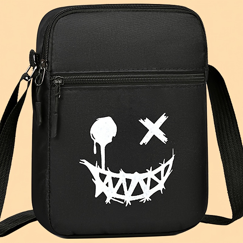 

Nylon Crossbody Bag - Large Capacity, Casual Fashion Shoulder Bag With Adjustable Strap For Daily & Travel