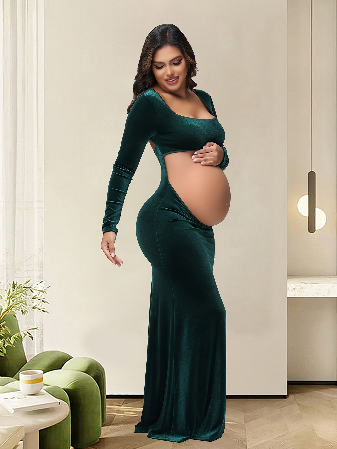 maternity photography dress belly - Temu United Arab Emirates