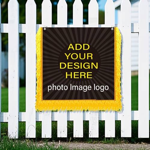 dr personality custom flag with mustache hanging flag decoration flag personalized black and white polyester decorative flag durable indoor and outdoor use suitable for party living room bedroom hole grommet