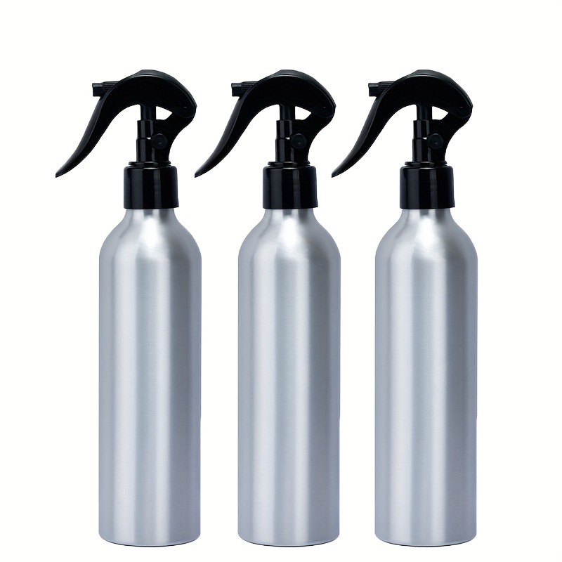 TEMU 3pcs 8.45oz Spray Bottles, Stainless Steel Refillable Bottles, Gel/water Filling Spray Tools, Hygienic Cleaning Tool Containers,