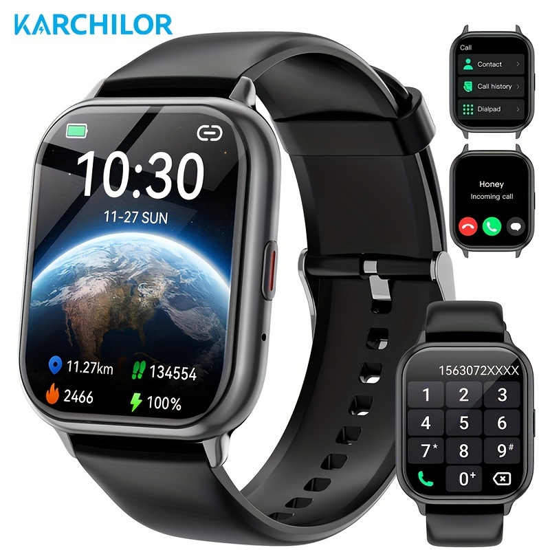 

Smart Watches That Can Be Connected To Mobile Phones, 2024new Smart Watches, Wireless Calls (answer/hang Up), Smart Watches For Men And Women, Fitness Tracking Smart Watches