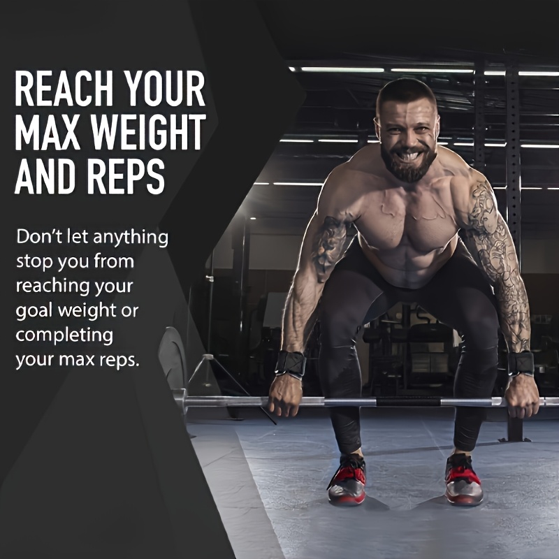 2 Assisted Weight Lifting Hooks, Heavy Weight Lifting Wrist Straps, Pull-Ups, Deadlift Straps Powerlifting Grip Pads Exercise Straps Weightlifting Fitness Gloves, Premium Workout Equipment for Men And Women