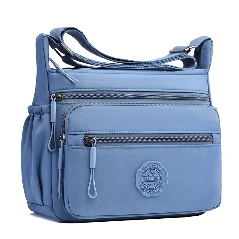 TEMU Fashionable Women's Crossbody Bag, Shoulder Bag, Storage, Side Pockets, Anti-theft Zipper At The Back, Suitable For Business Commuting, Vacation