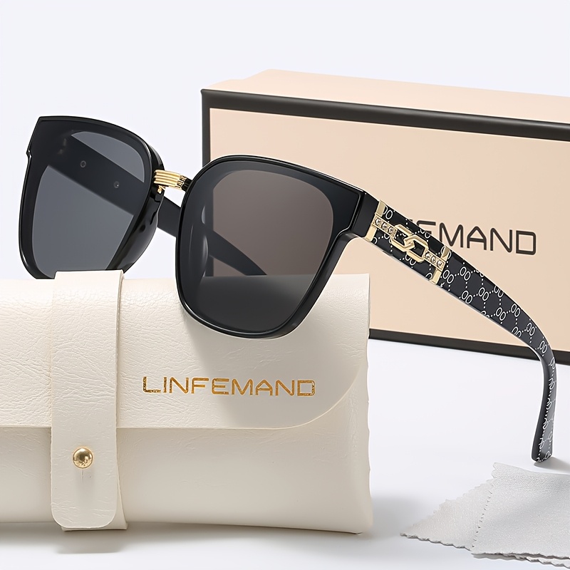 LINFEMAND Classic Cat-Eye Fashion Multi-Color Lens Stylish Decorative Glasses for Men and Women, Perfect for Daily Wear or Holiday Gifts,christmas gift ideas