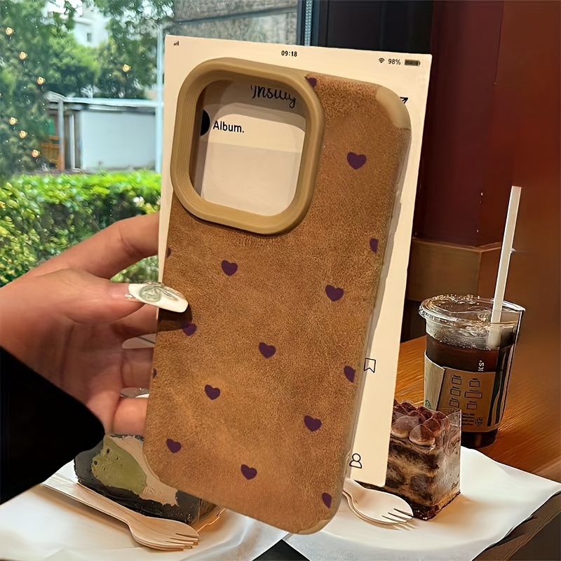 E-shop Handyhülle - Kleiner Herz-Aufkleber, hochwertige Mode, perfektes Geschenk für iPhone 12/12 Pro/12 Pro Max/13/13 Pro/13 Pro Max/14/14 Pro/14 Pro