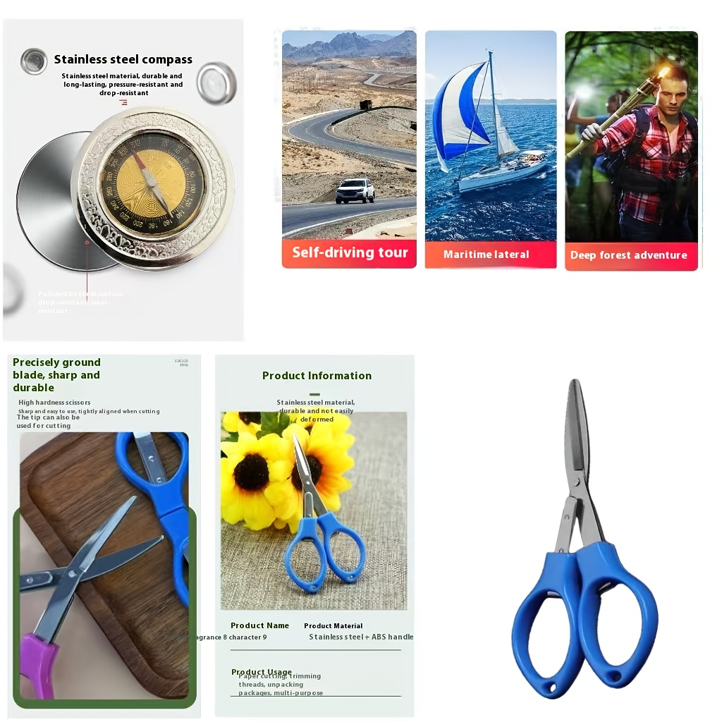 30pcs Heavy-Duty Outdoor Survival Gear Kit