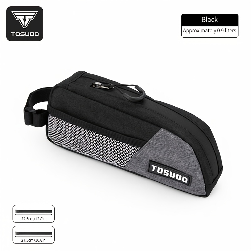 TEMU TOSUOD 1Set Bolso de Tubo Superior para Bicicleta de , Bolso de Tubo de Montaña, Bolso de Ciclismo de Carretera de Gran Capacidad, para el Ocio