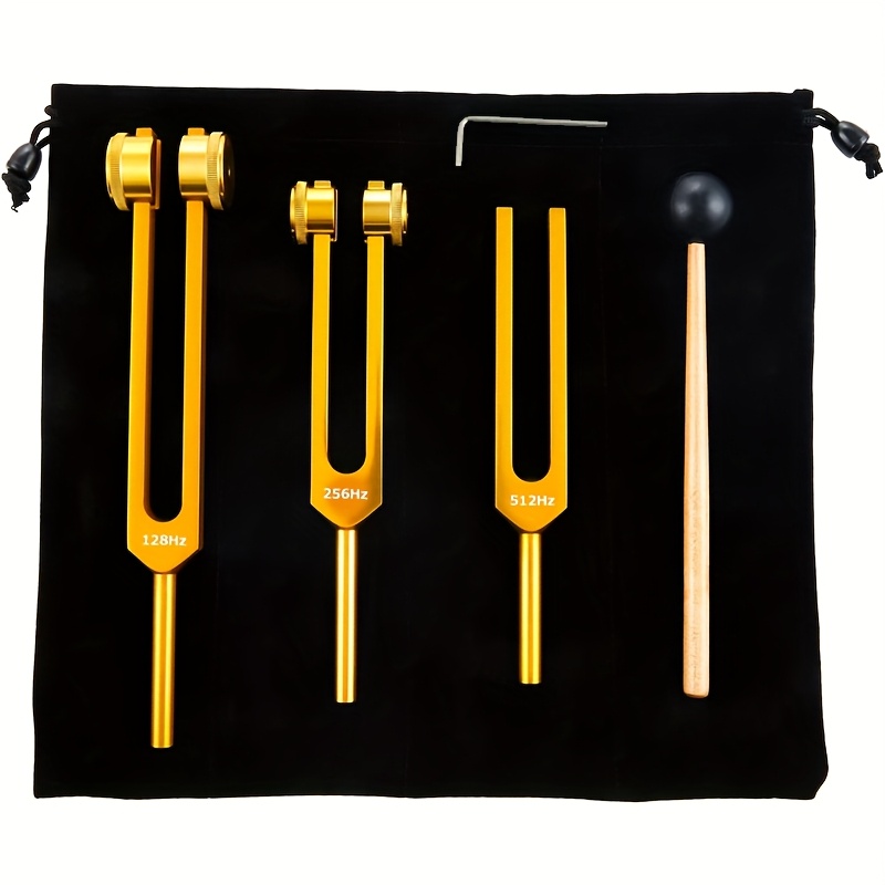 vibration stimmgabel stimmgabel set (128hz 256hz 512hz) ohrstimmung