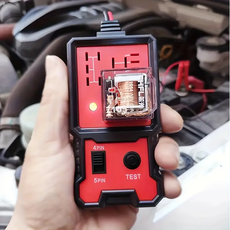 12V Automotive Electronic Relay Tester With LED Indicator – Universal Car Relay Diagnostic Tool