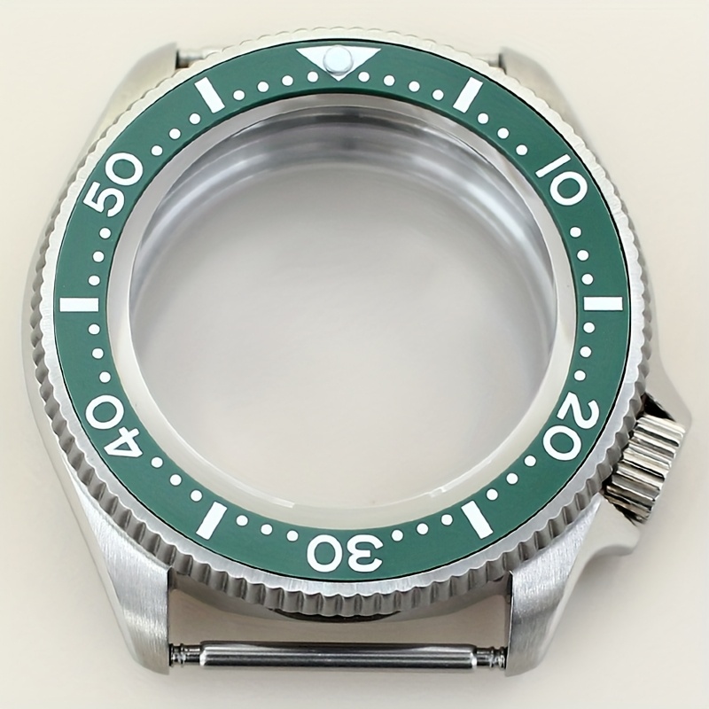 38mm watch case skx013 mod parts black ceramic bezel Temu South