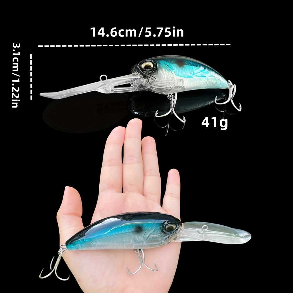 1pc 41g sea fishing floating crank bad - Temu Cyprus