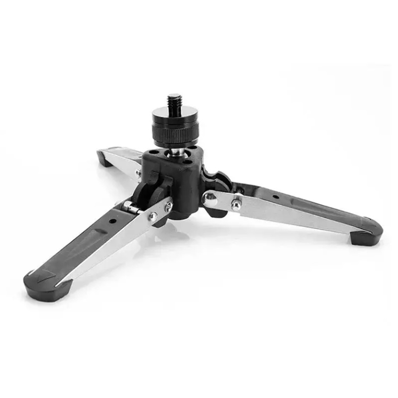 TEMU Heavy-duty Universal Mini Tripod Stand With 1/4" Screw - Stable Three-leg Design, Compatible With Dslr Cameras/cameras - Ideal For Photography,
