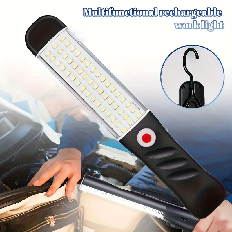 Torcia LED Ricaricabile Tramite USB - Potente MAh - Con Luce Laterale Impermeabile Per Escursioni Di Emergenza Caccia E Campeggio 92007602 - Foto 8