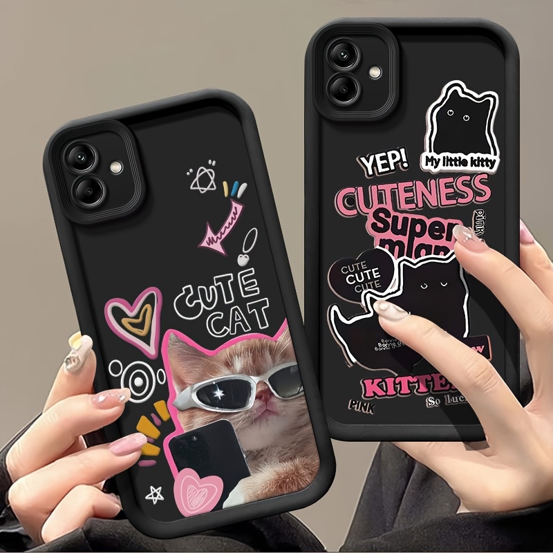 

For A05 And Pattern Cat Graphic Tpu Phone