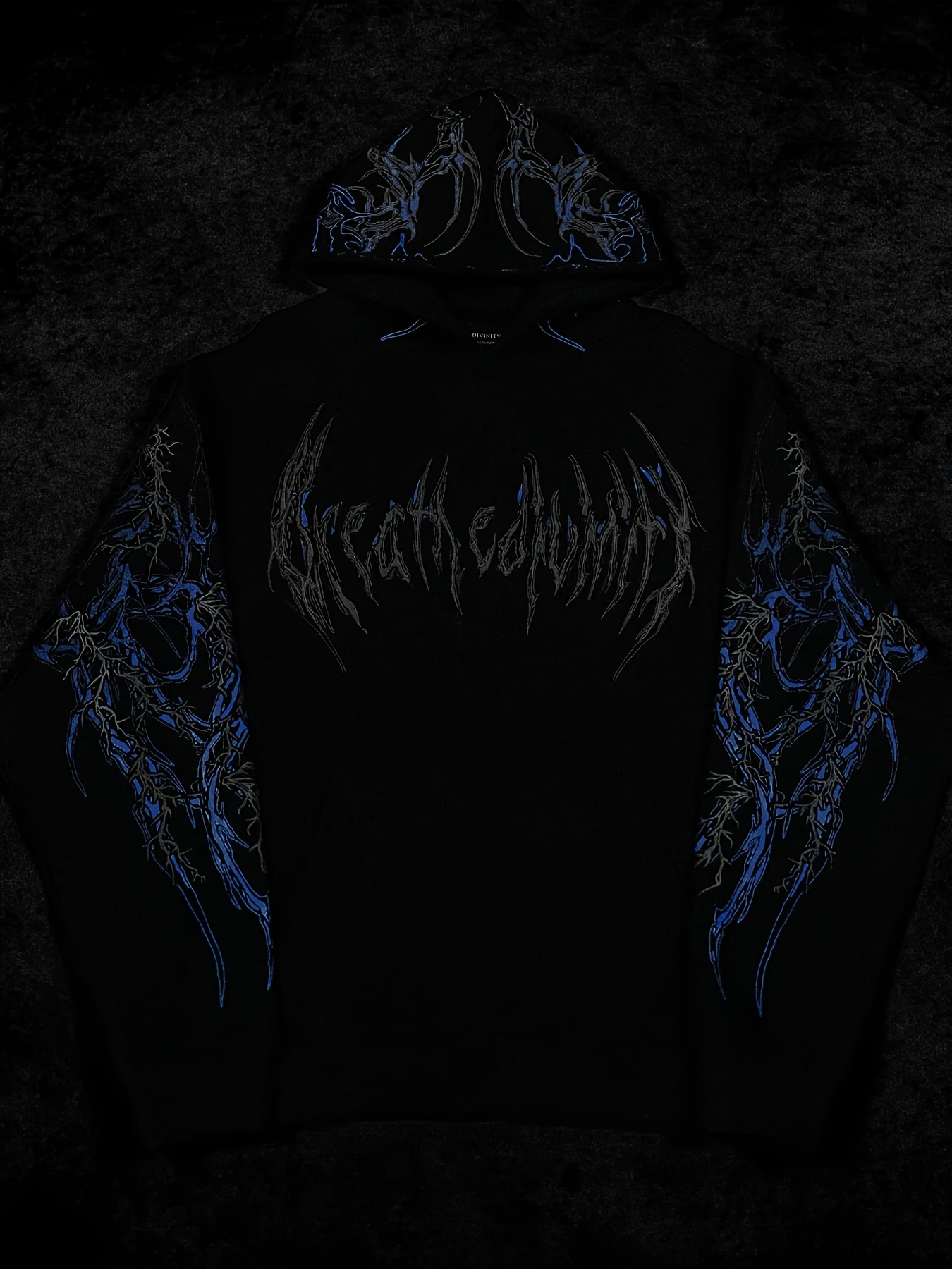 breathedivinity mens printed hoodie kangaroo pocket - Temu