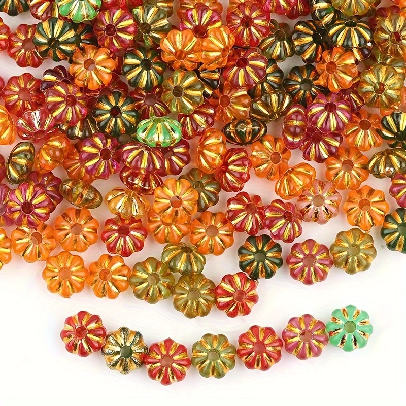 

200pcs , 7mm - Assorted For Making, , Necklaces & Keychains