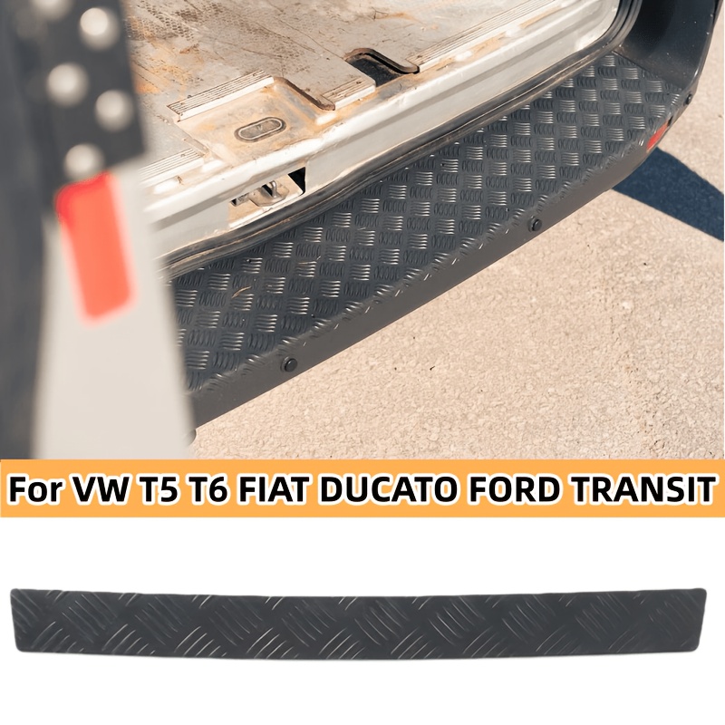 Image of Car Rear Bumper Rubber Protective Strip With Adhesive, Suitable For Rvs, For T5 , For , For Ford Transit, Etc