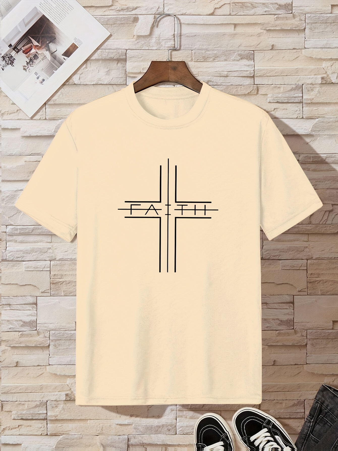 faith short sleeve t shirt boys cool comfy Temu Malaysia