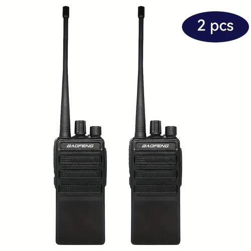 the walkie talkie features 16 channels encryption capabilities click scanning with a 1500mah battery making it ideal for outdoor survival camping teamwork restaurant service and more