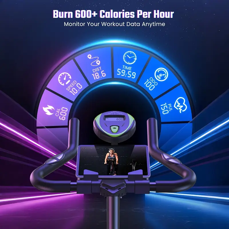 indoor for home workout adjustable exercise bike for fitness and toning compact and durable stationary bike for home gym excerise bike for fitness ideal indoor cycling gift for whole body workouts Product details 3