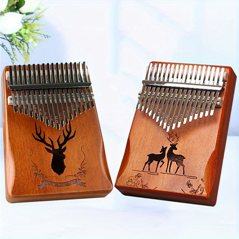 

Professional Thumb , 17-tone Kalimba , Shipping, , Portable Small Musical Instrument, Beginner , , Manual , Music Kalimba Instrument Gift, Portable Finger