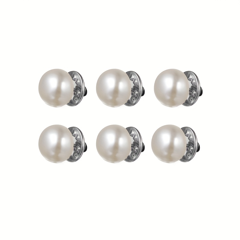 TEMU 6pcs Fixed Buttons, Multifunctional Clothing Decoration Buttons, No Sewing Required And Detachable Buttons, Cuff Buttons, Replacement Buttons,