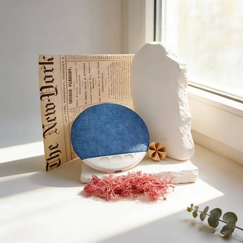 Ultra-thin Pillow-top Record Player Sleep Wireless Speaker with Low Volume, White Noise, and Timer Function