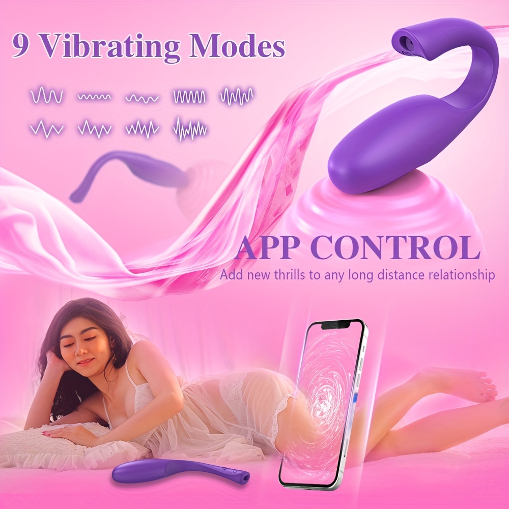 app-gesteuerter g-punkt    , tragbar für lange distanzen, bullet    -ei, klitorisstimulation, sexspielzeug für erwachsene, 9 vibrationsmodi,   für frauen und paare, sexspielzeug für sie Produktdetails 3