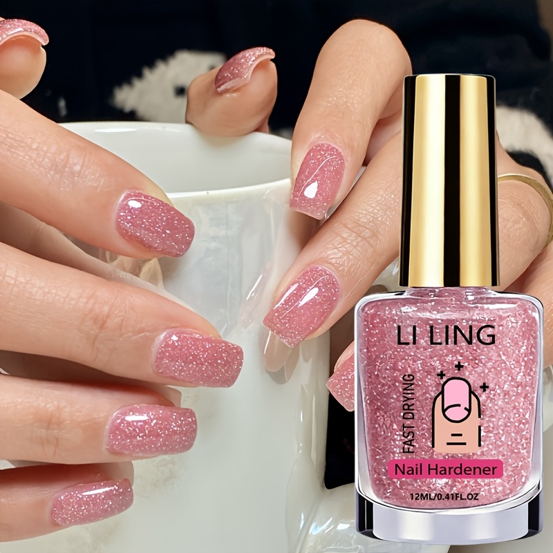 Nail Polish Strengthener, Keratin Quick-dry Nail Polish, Shiny Nail Art