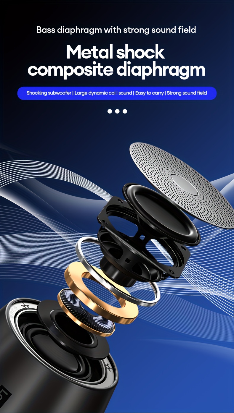 Haut-parleur sans fil universel pour Lenovo K3PRO HD, appels et réunions vidéo, idéal pour télétravail, modèle tendance 2025