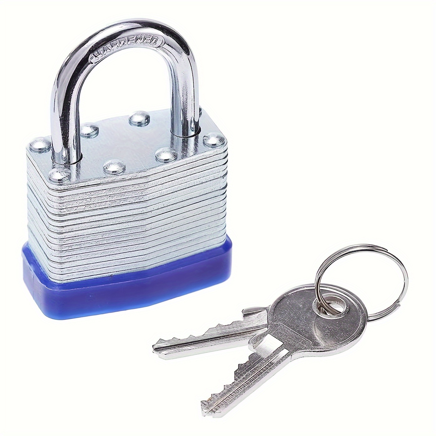 

Outdoor Padlock, Laminated Lock , Lock Set With Keys, No Power Or Battery Needed