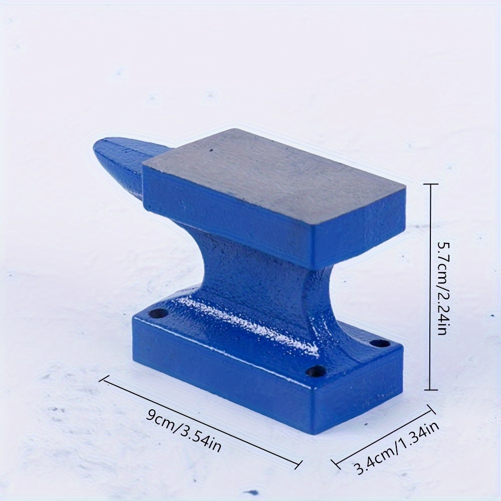 E-shop Mini Horn Amboss Gusseisen Amboss Werkbank Block Amboss Gusseisen Hobby Amboss Metallformwerkzeug Schmiede Schmiede Set Schmuckherstellung