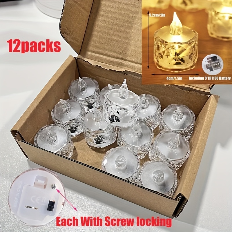 Candele A LED, Set Da 3 Ceri Con Funzione Timer E Fiamma Oscillante Finta Lumini Elettronici Bianco Crema Relaxdays 90806024 - Foto 7