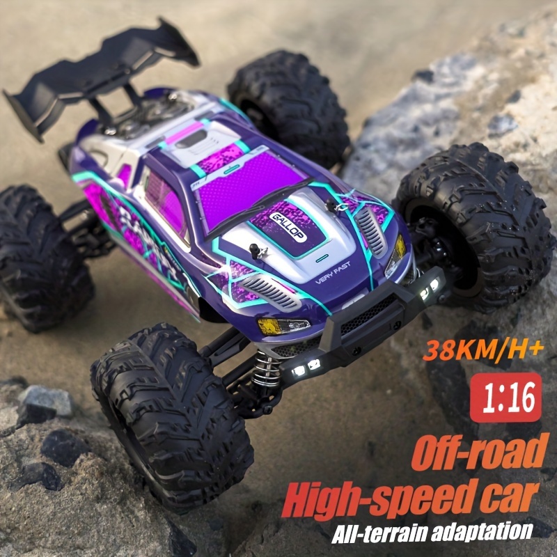 

1/16 4wd 70km/h 2.4g Rc Car, Brushless Motor Remote Control Racing Climbing Cars, Drift Off Road Vehicle Toy For Adults