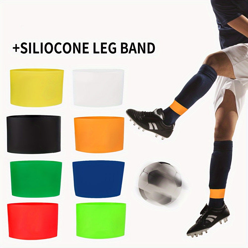 

2-pack Football Socks, Made Of Silicone, Soft And Comfortable, Can Wrap And Support The Ankle, Suitable For Basketball, Football, Fitness, Running, Unisex