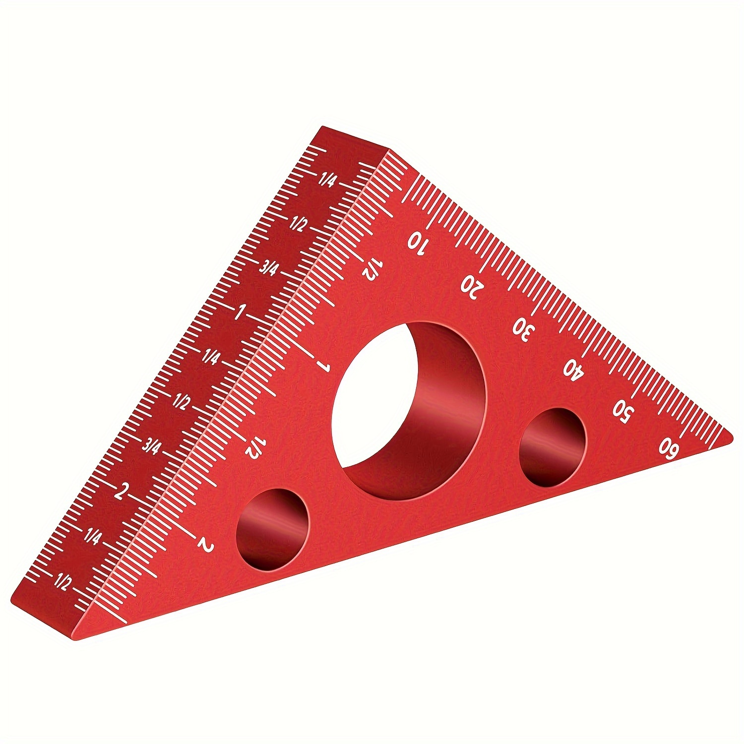 

45 And 90 Degree Triangle Square, Dual Scale 3d Measuring Ruler, Woodworking Tools, Measuring Tools, Husband Gifts