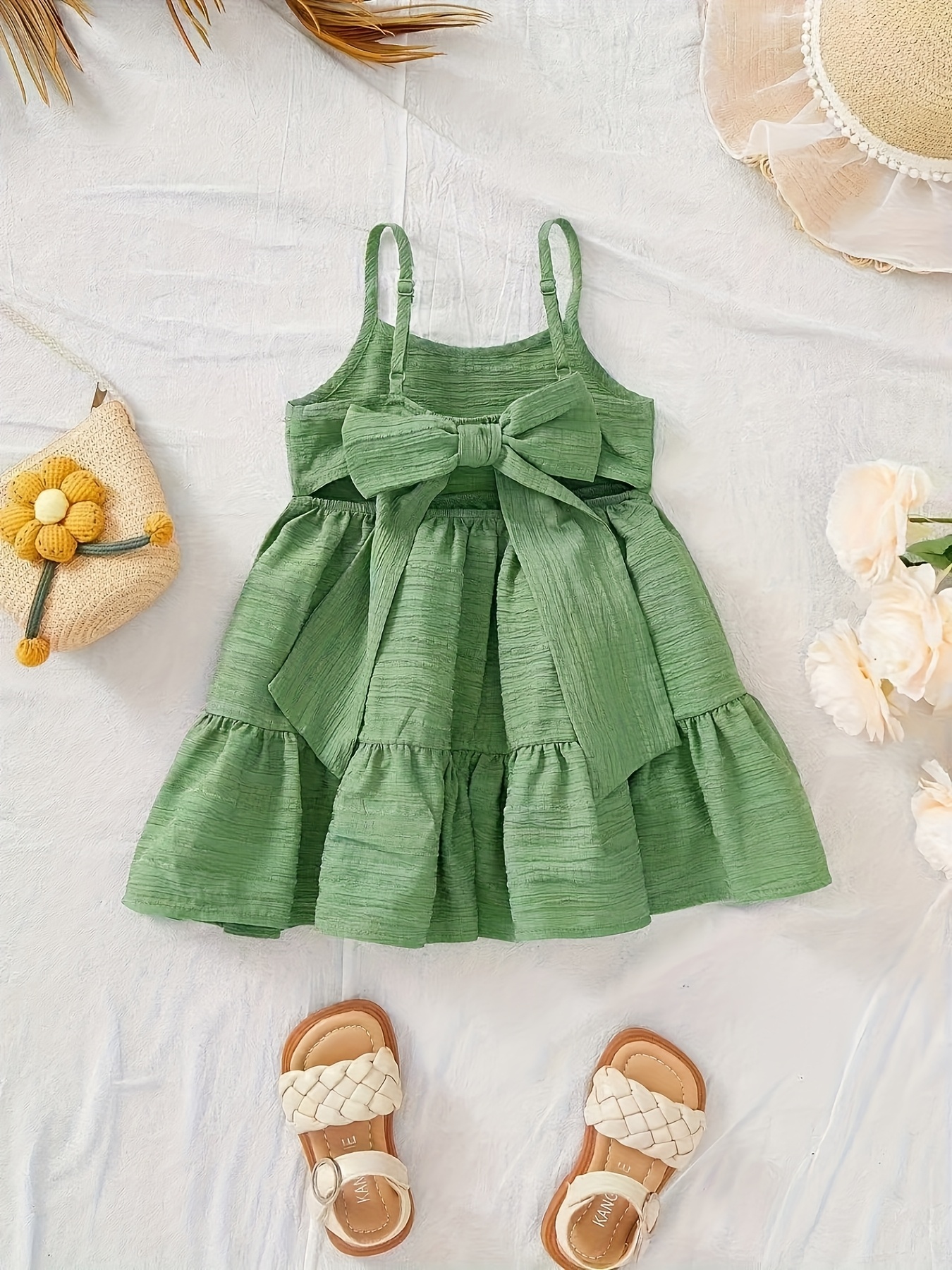 green emerald velvet dress Amazon.com: KAGAYD Girls Party Dress Summer Newborn Infant Toddler Girls  Lace Daisy Rompers Sun Hat Outfits Baby Girl Clothes Jumpsuit (Green, 0-3  Months) : Sports & Outdoors main image 1