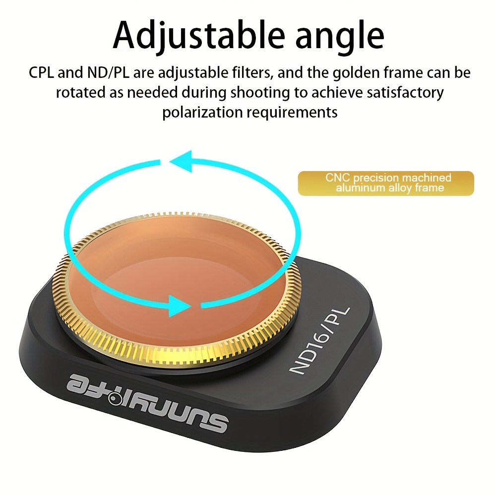 4pcs   4   filter set multi layer coating optical glass high     waterproof enhances image clarity details 4