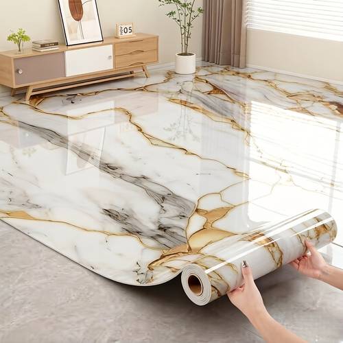 item picture advanced imitation marble pvc waterproof self wallpaper renovation and renovation of household bedroom living room kitchen wallpaper bathroom decoration fashionable stickers removable wallpaper home decoration