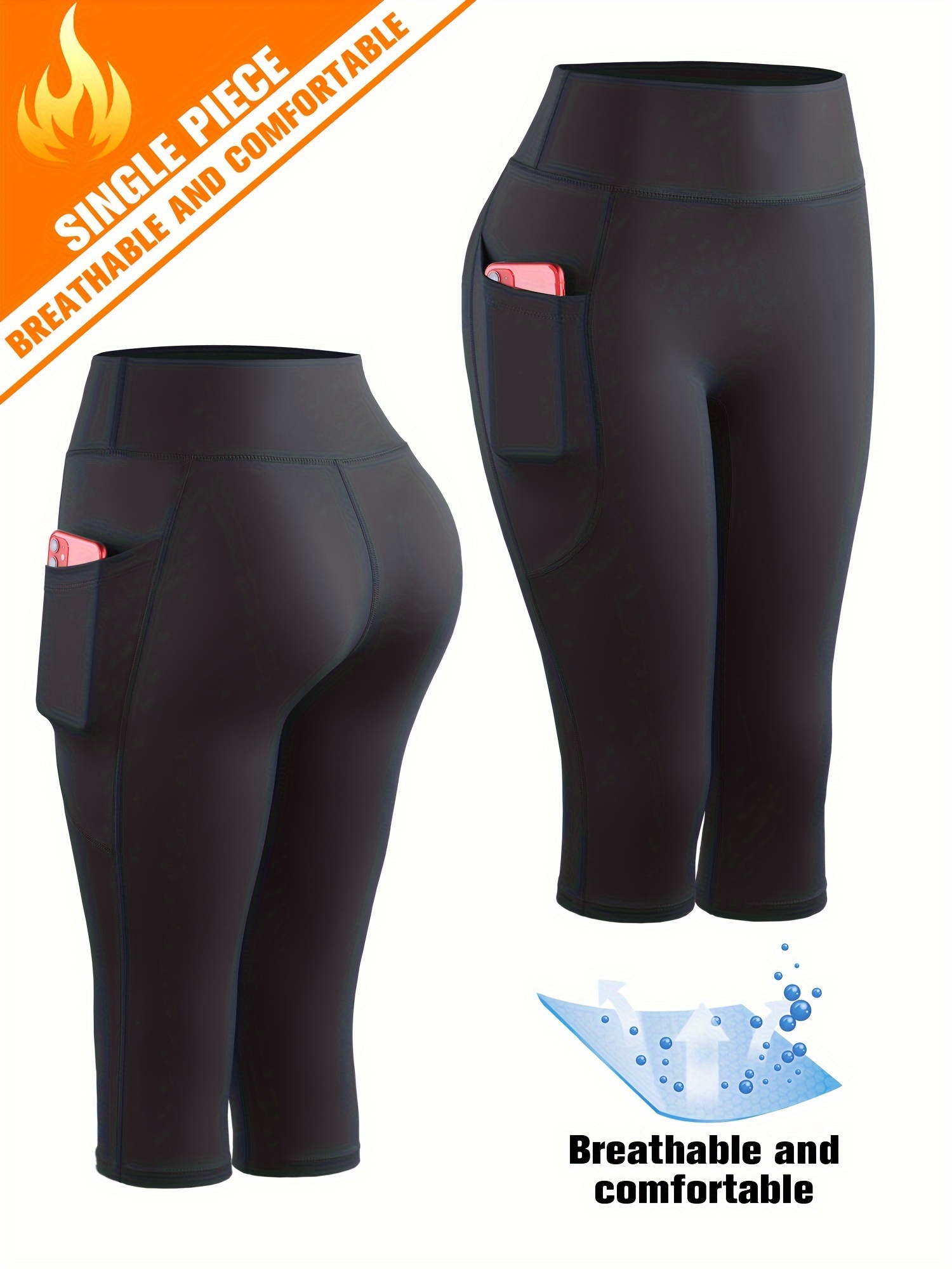 Leggings Uomo MEETWEE Per Running E Fitness - Compressione, Tasche Laterali E Materiale Traspirante - Comfort E Supporto