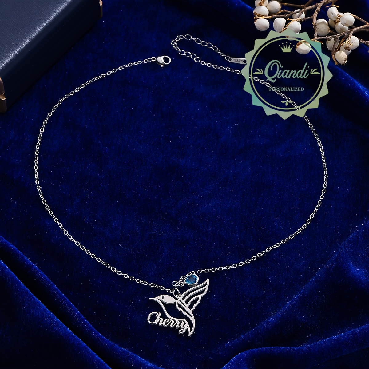 Women's Colorful Hummingbird Inspired Necklace