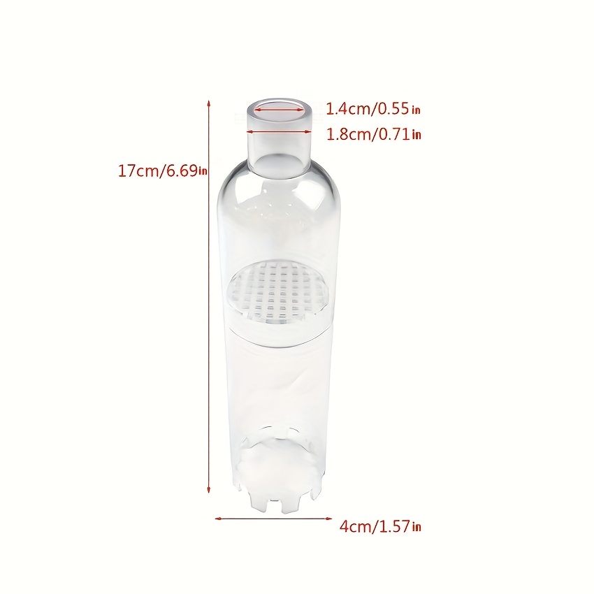 TEMU 1pc Aquarium Gravel Cleaner Nozzle, Siphon Fish Tank Cleaning Tool, Sand Washing Filter, Water Changing Pump Nozzle Accessory
