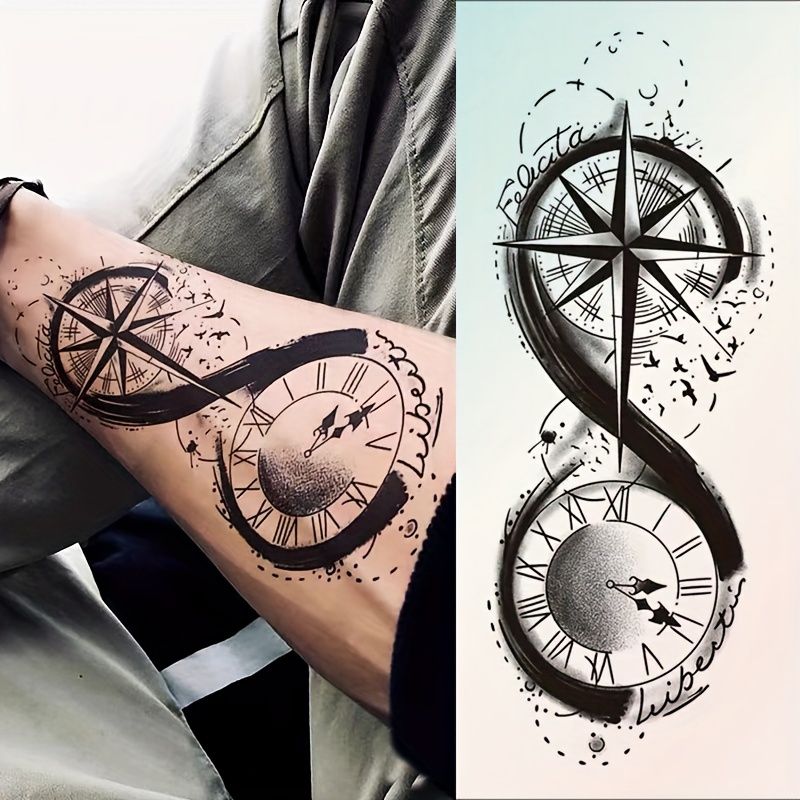 Tattoo Drawing DiseÃ±os De Relojes Para Tatuajes Tattoo Design - Main Image