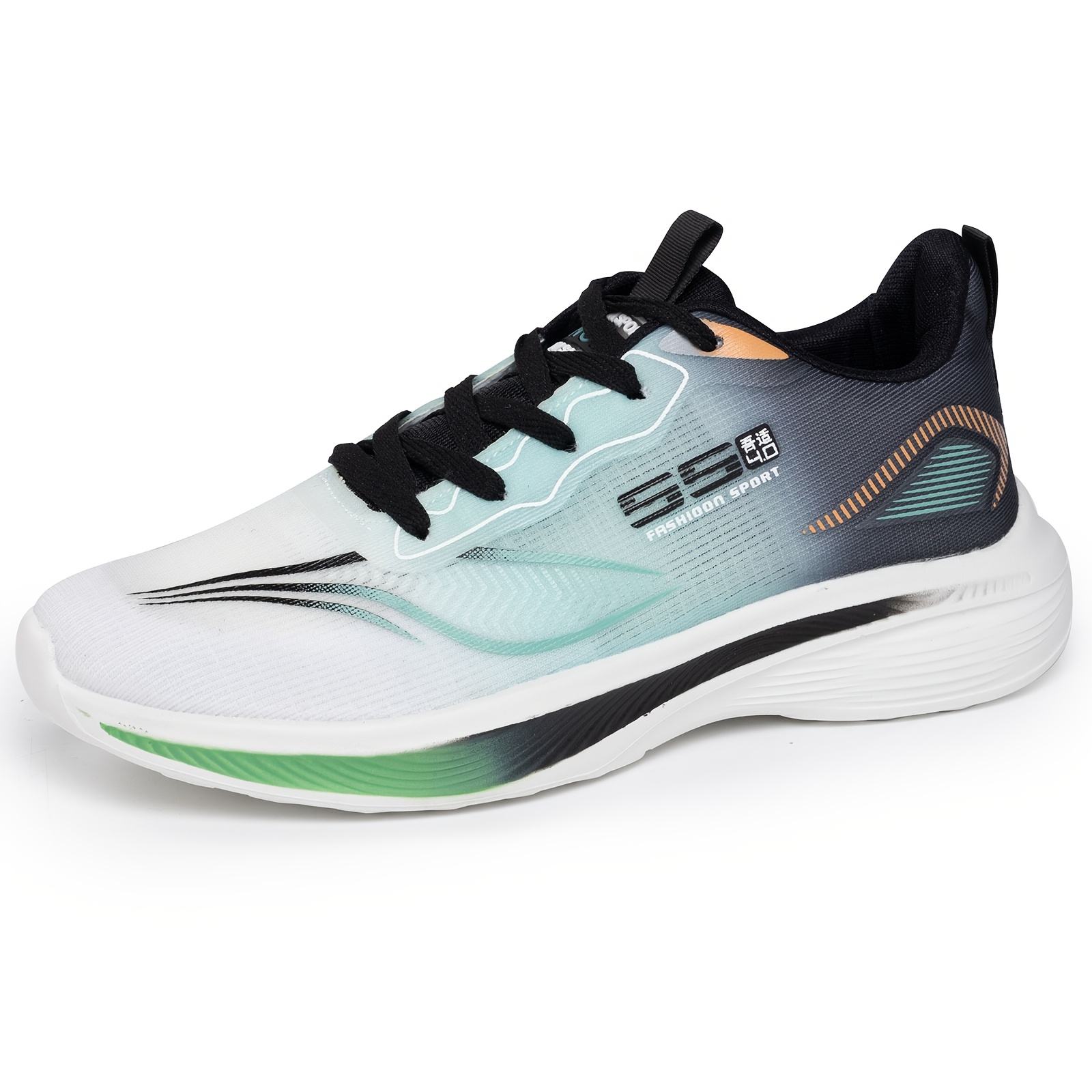 TEMU Men's Breathable Mesh Casual Sneakers Suitable For Spring And Summer, Featuring Soft, Anti-slip, And Shock-absorbing Soles, Ideal For Students'