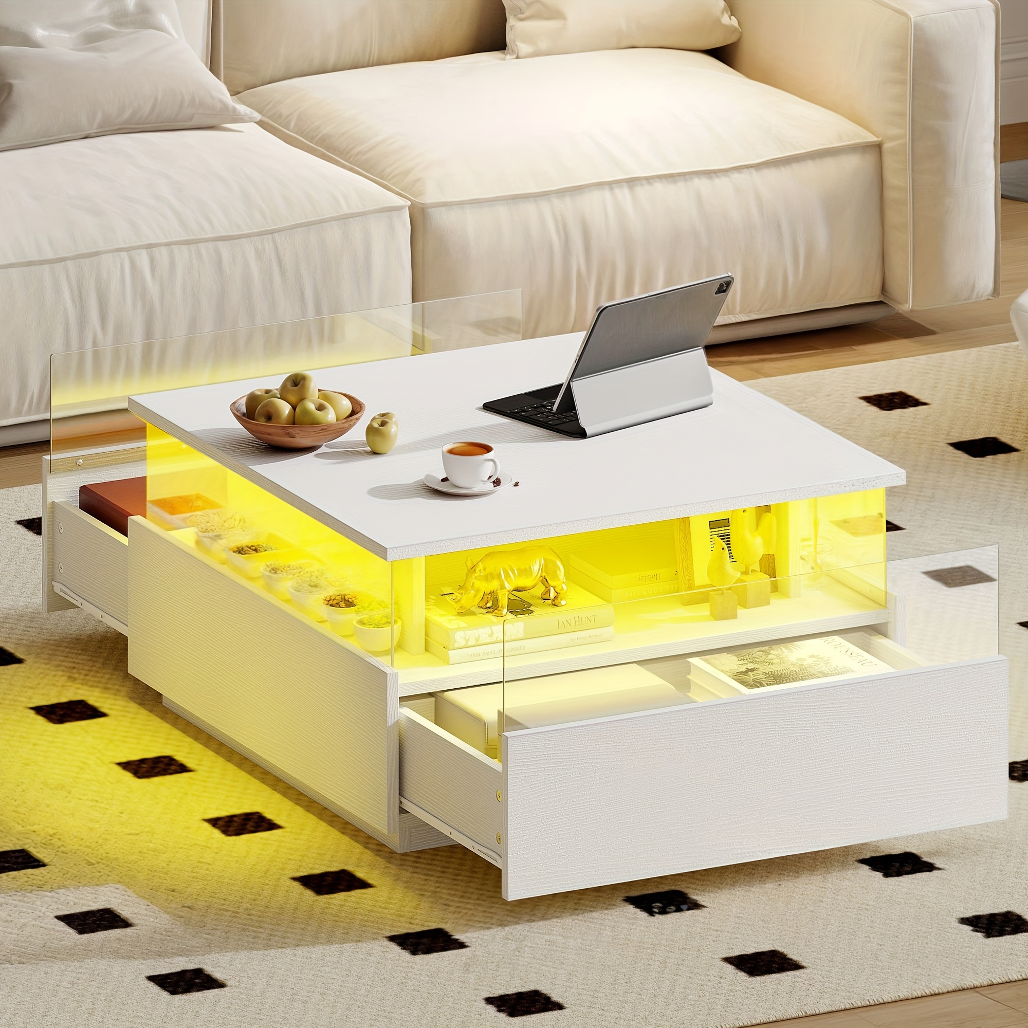 coffee tables sold on Temu United States